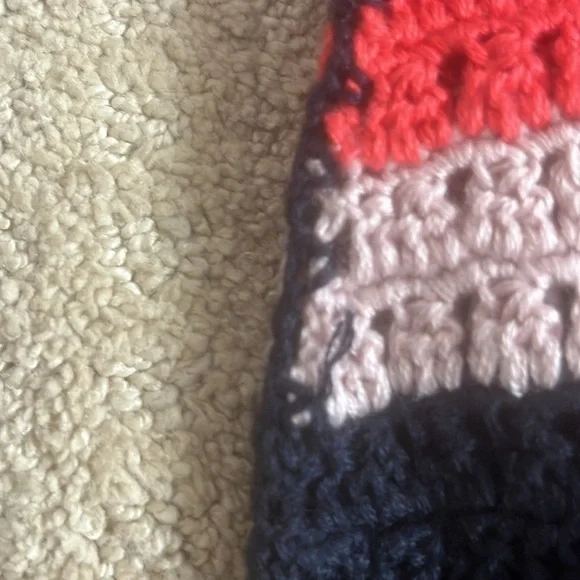 Cashel Women's Multi-Colored Striped Crochet Dress Size Small - Picture 12 of 14